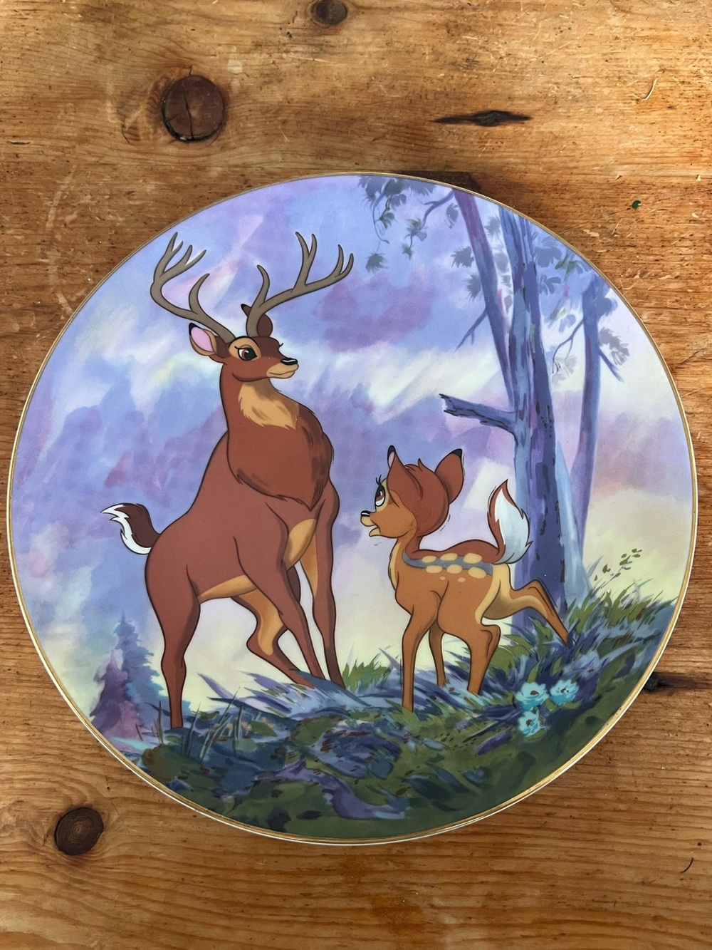 Disney's Bambi First Edition Series Plate Great Prince Of The Forest
Preowned